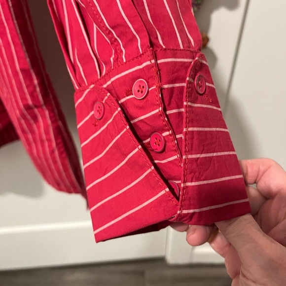 We the Free Hallie French Cuff Shirt, Size SMALL, NWT - Picture 8 of 12